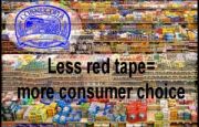 Regulations kill diversity. Less red tape=more consumer choice