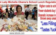 Students complain: 'First Lady messes up our lunches'