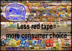Less red tape, more consumer choice